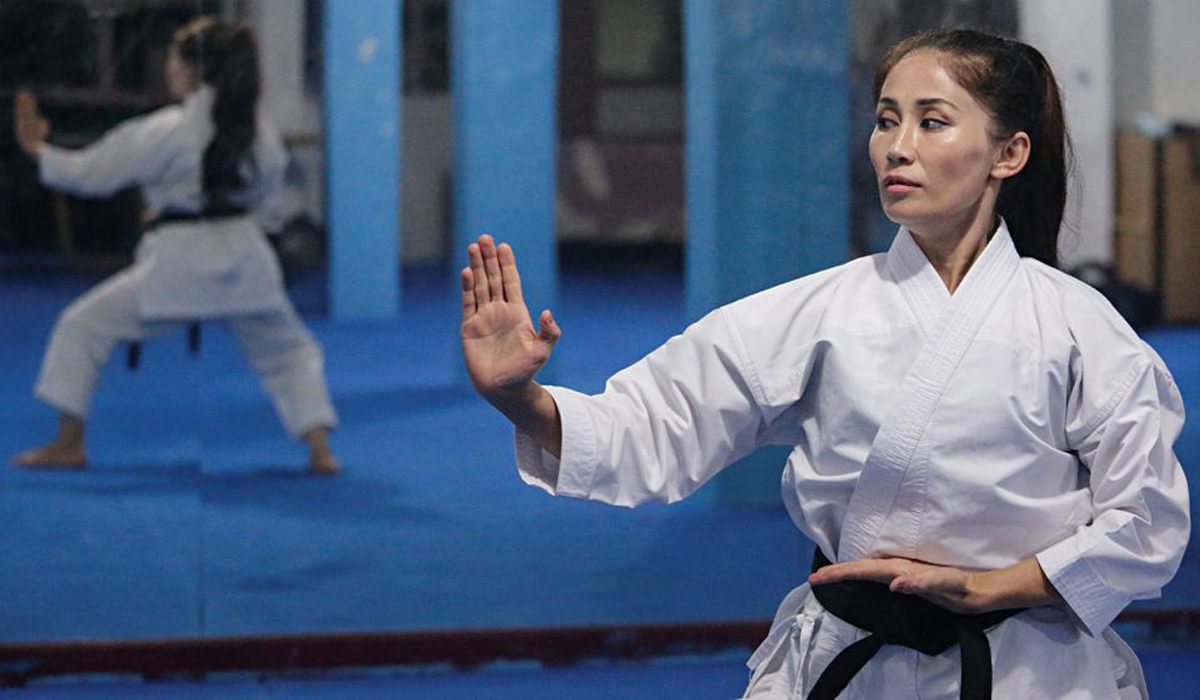 Afghan karate champion fears it's game over for female athletes